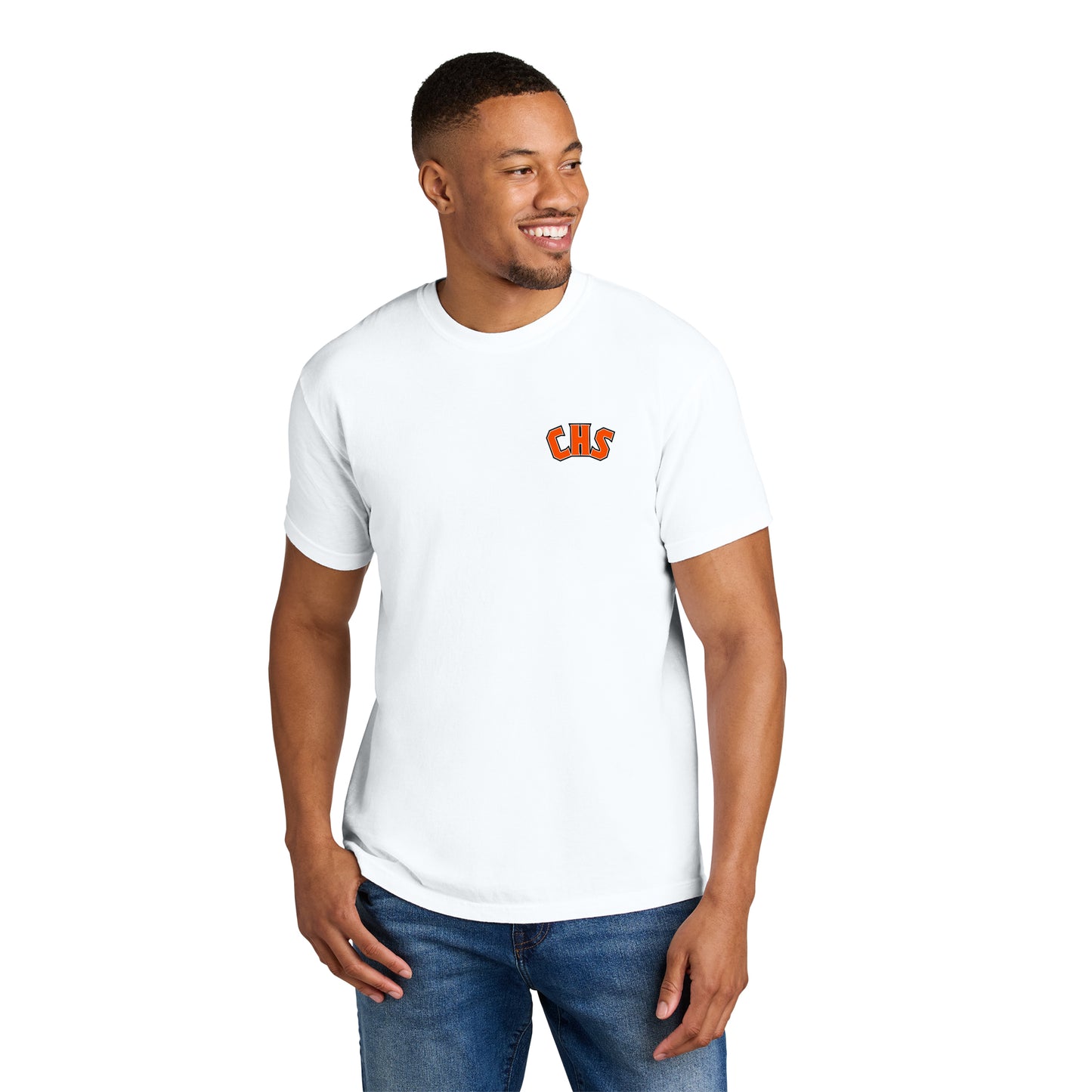 Grizzlies 'Mosaic' Collection - Comfort Colors Premium White Unisex Tee