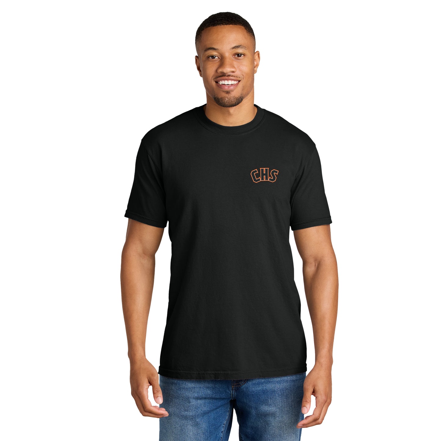 Grizzlies 'Mosaic' Collection - Comfort Colors Premium Unisex Black Tee